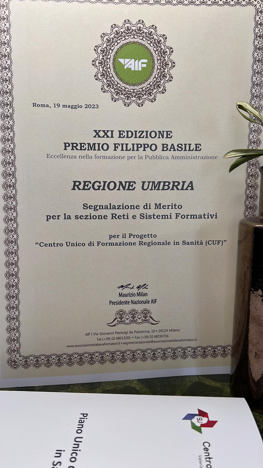 Foto Premio CUF