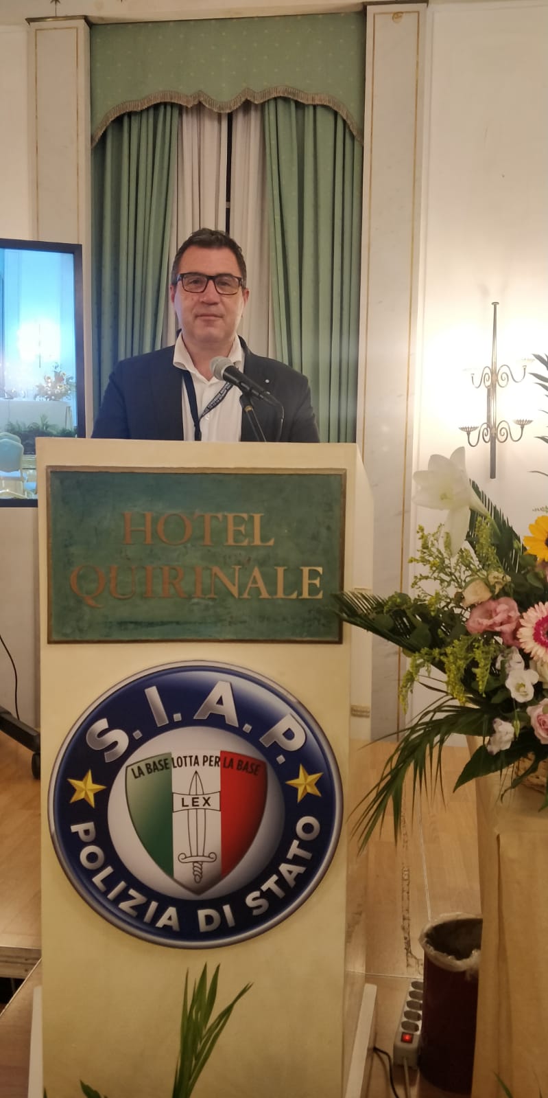 Giacomo Massari segretario provinciale Siap Perugia