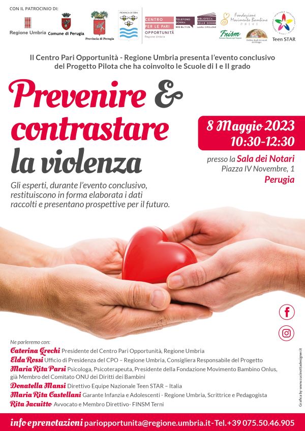 Locandina Prevenire e contrastare la violenza page 0001