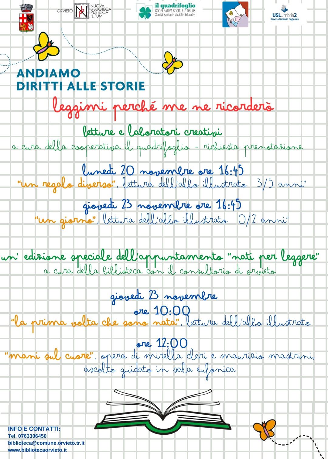 NATI PER LEGGERE PROGRAMMA ORVIETO