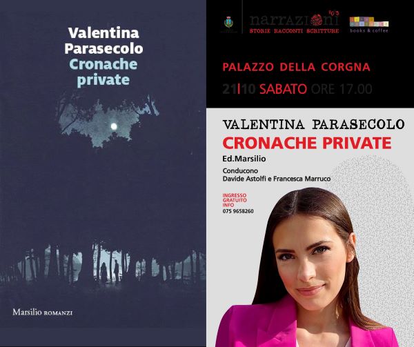 Narrazioni Cronache private di Valentina Parasecolo cartolina