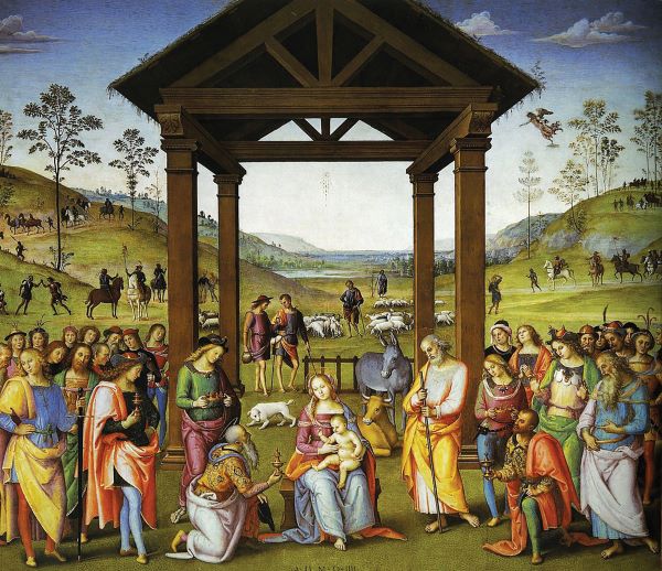 Perugino Adorazione dei Magi