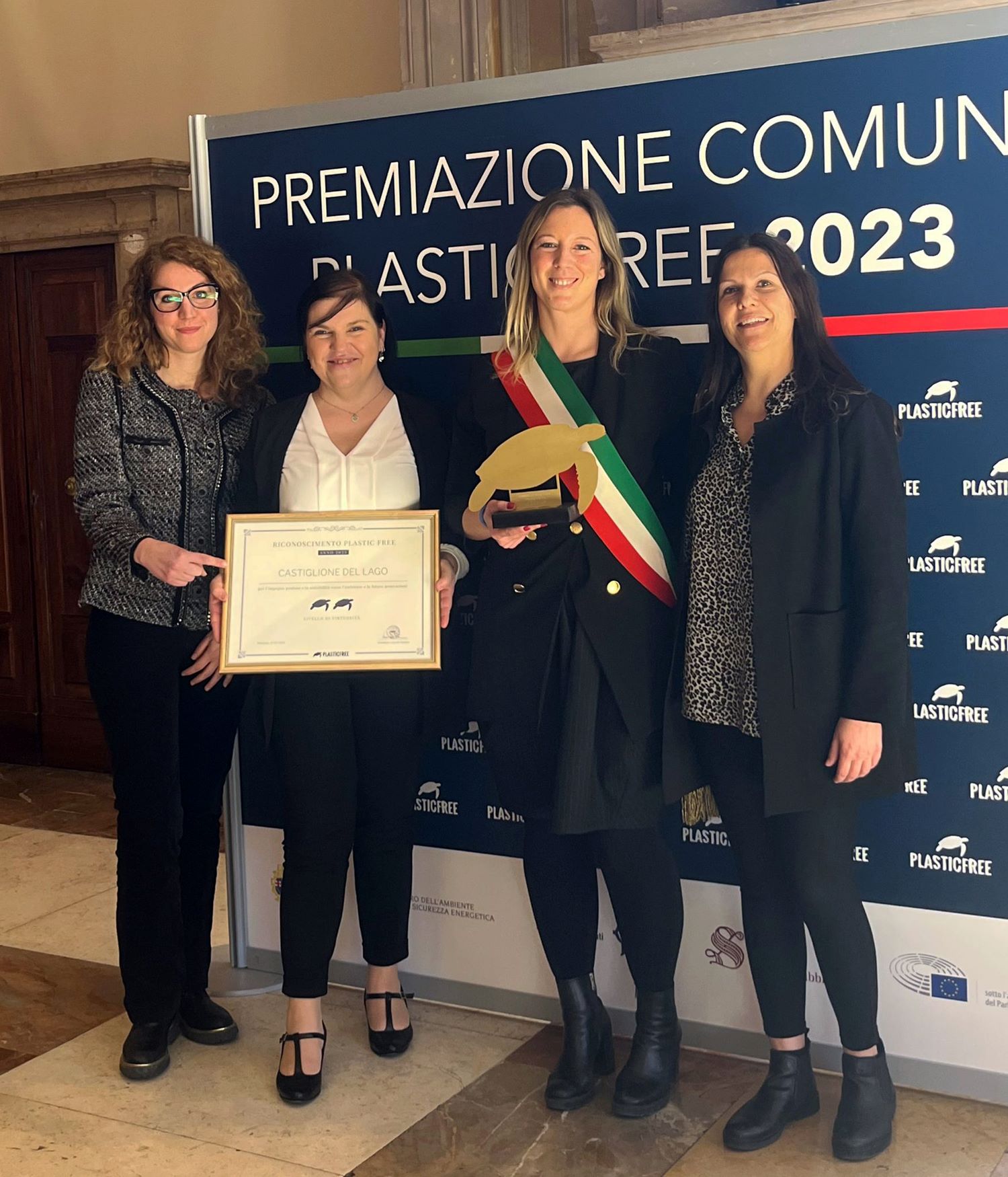 Plastic Free Premiazione a Bologna 1