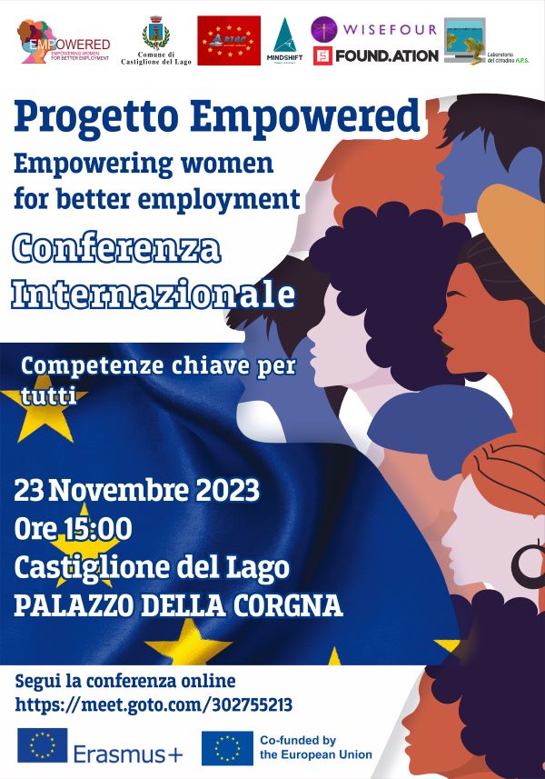 Progetto Empowered Locandina Conferenza del 23 novembre