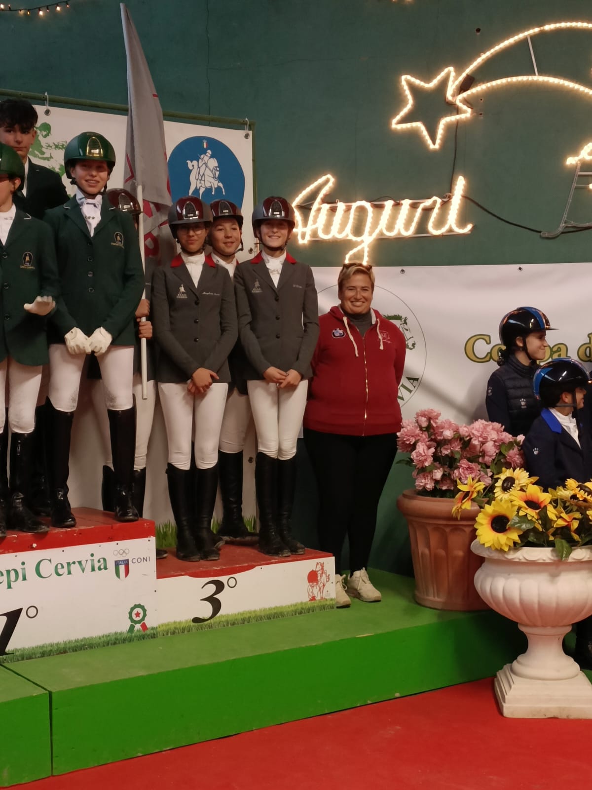 Squadra Umbria a Coppa delle Regioni Dressage 2