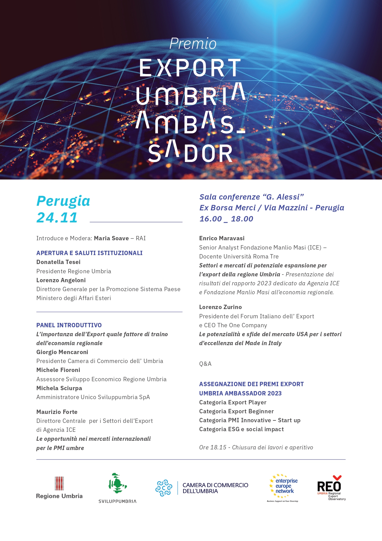 Umbria Export Ambassador 2023