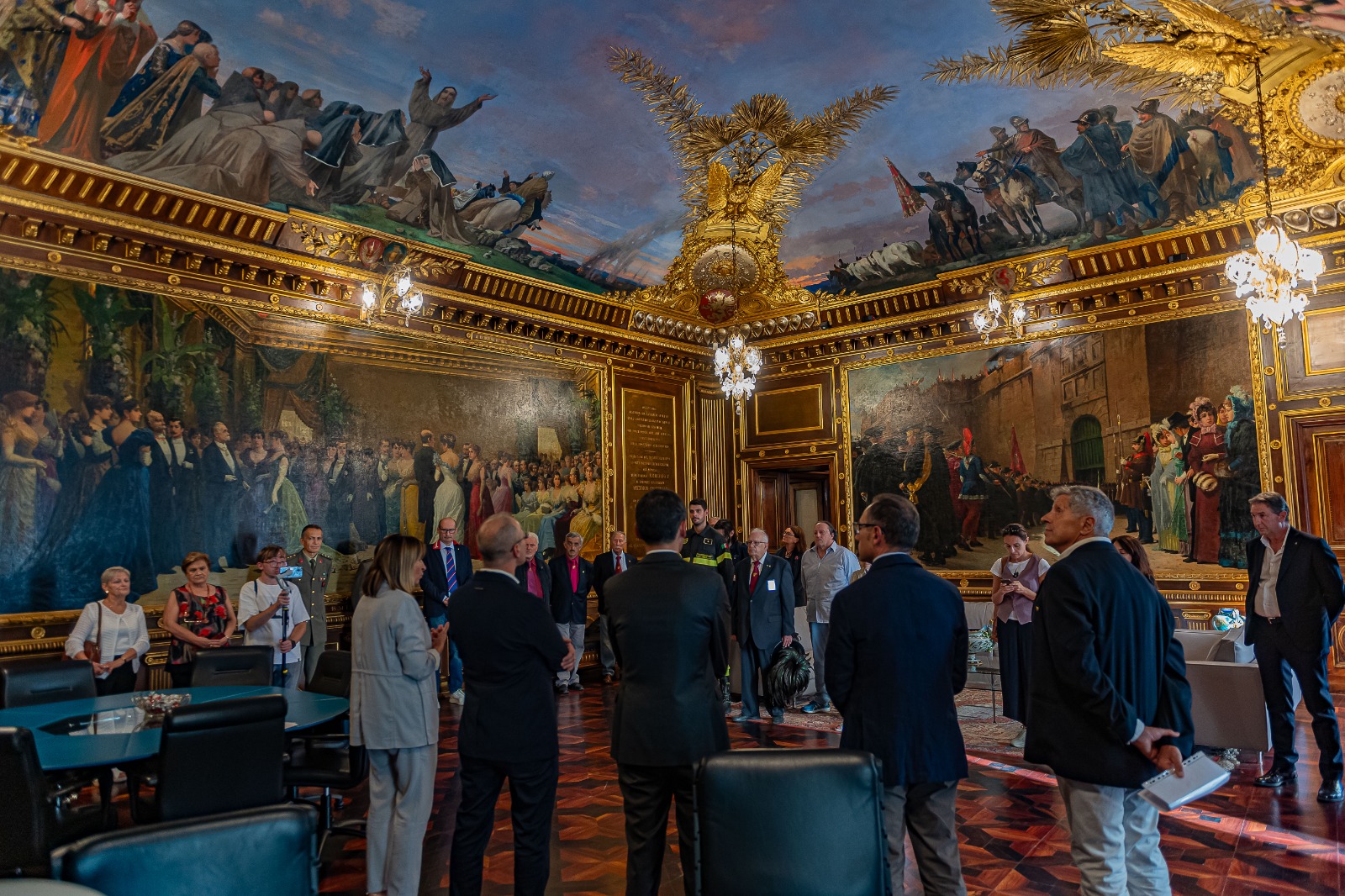 XIV SETTEMBRE Sala del Brugnoli a palazzo Graziani 6