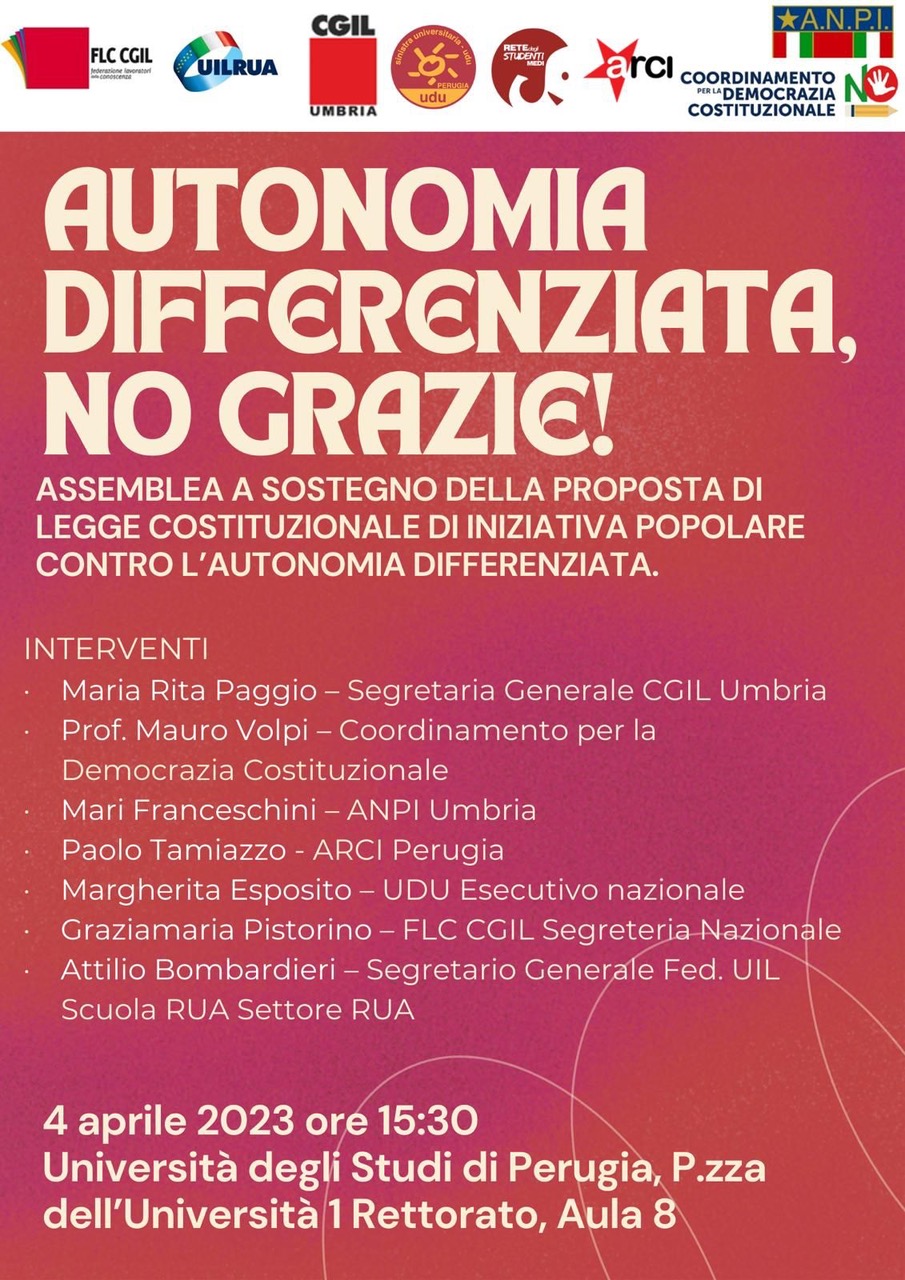 autonomia unipg