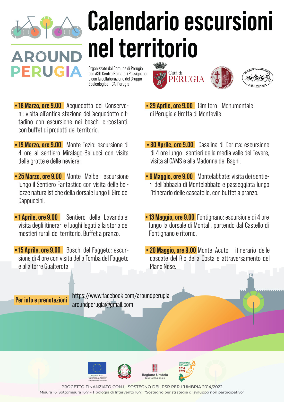 locandina around perugia DEF