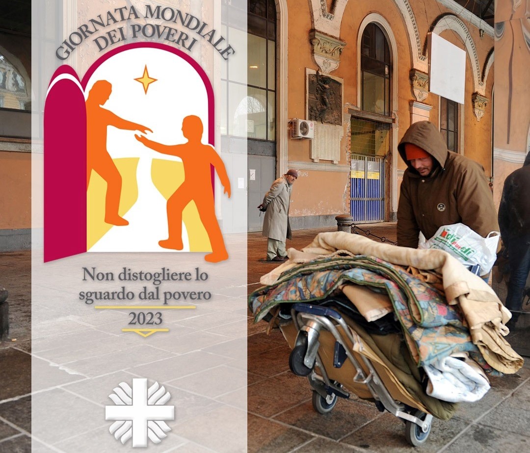 locandina caritas giornata mondiale dei poveri 2023 