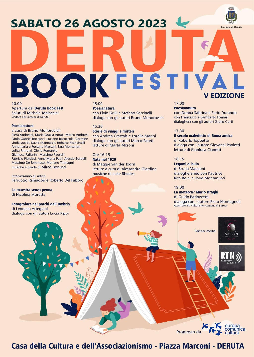 locandina deruta book fest