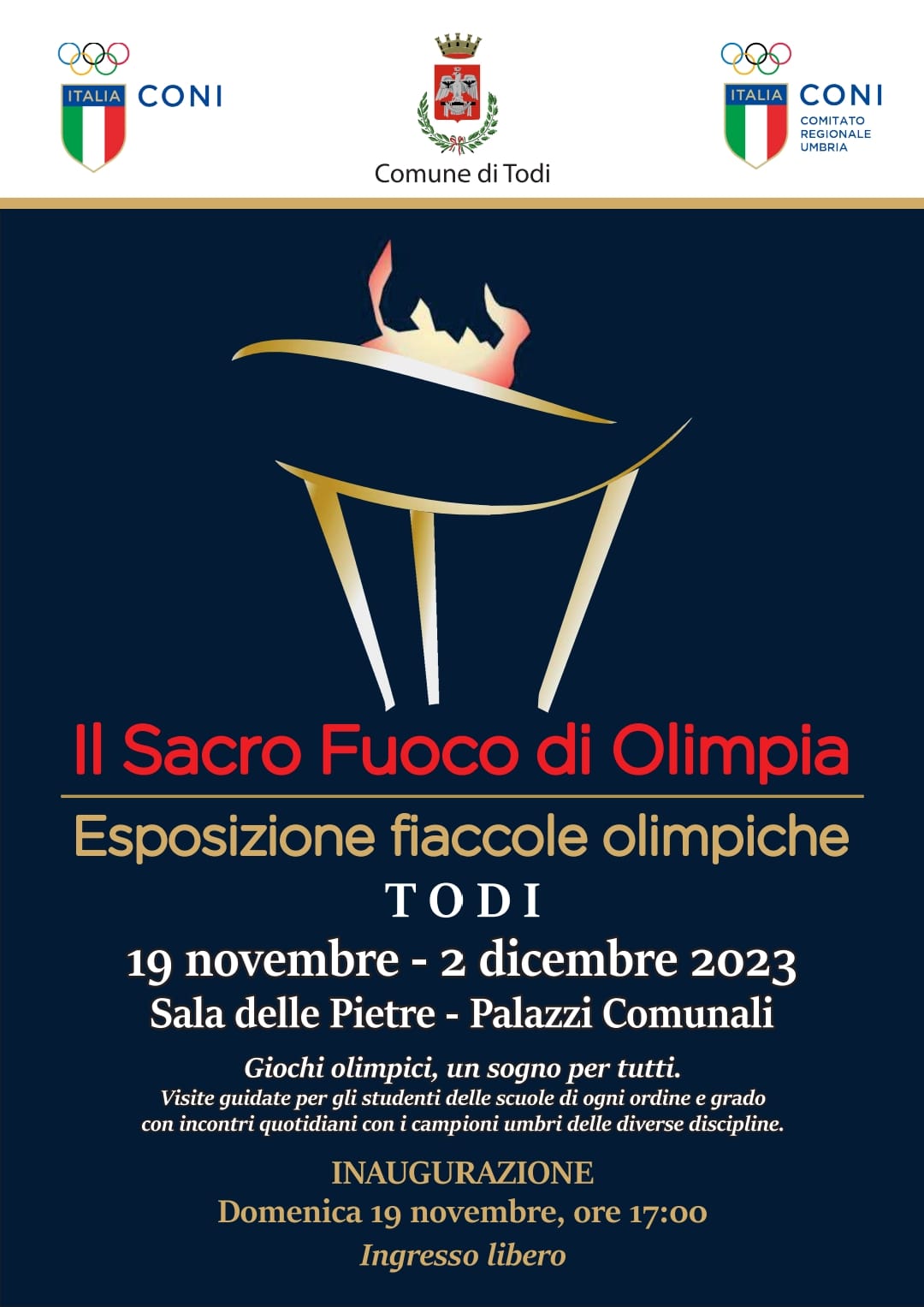 manifesto olimpiadi