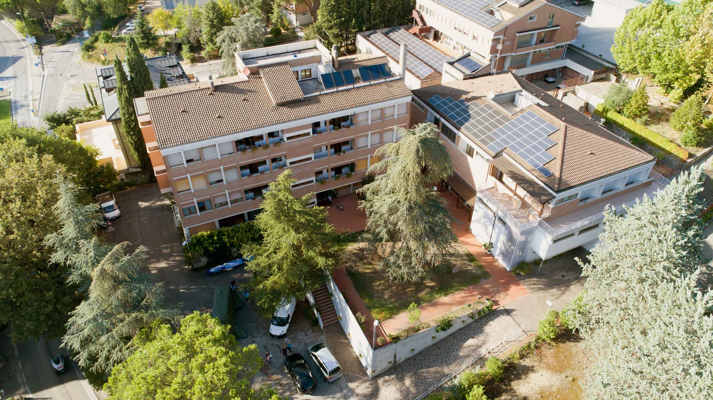 panoramica del villaggio della carità sorella provvidenza di perugia 