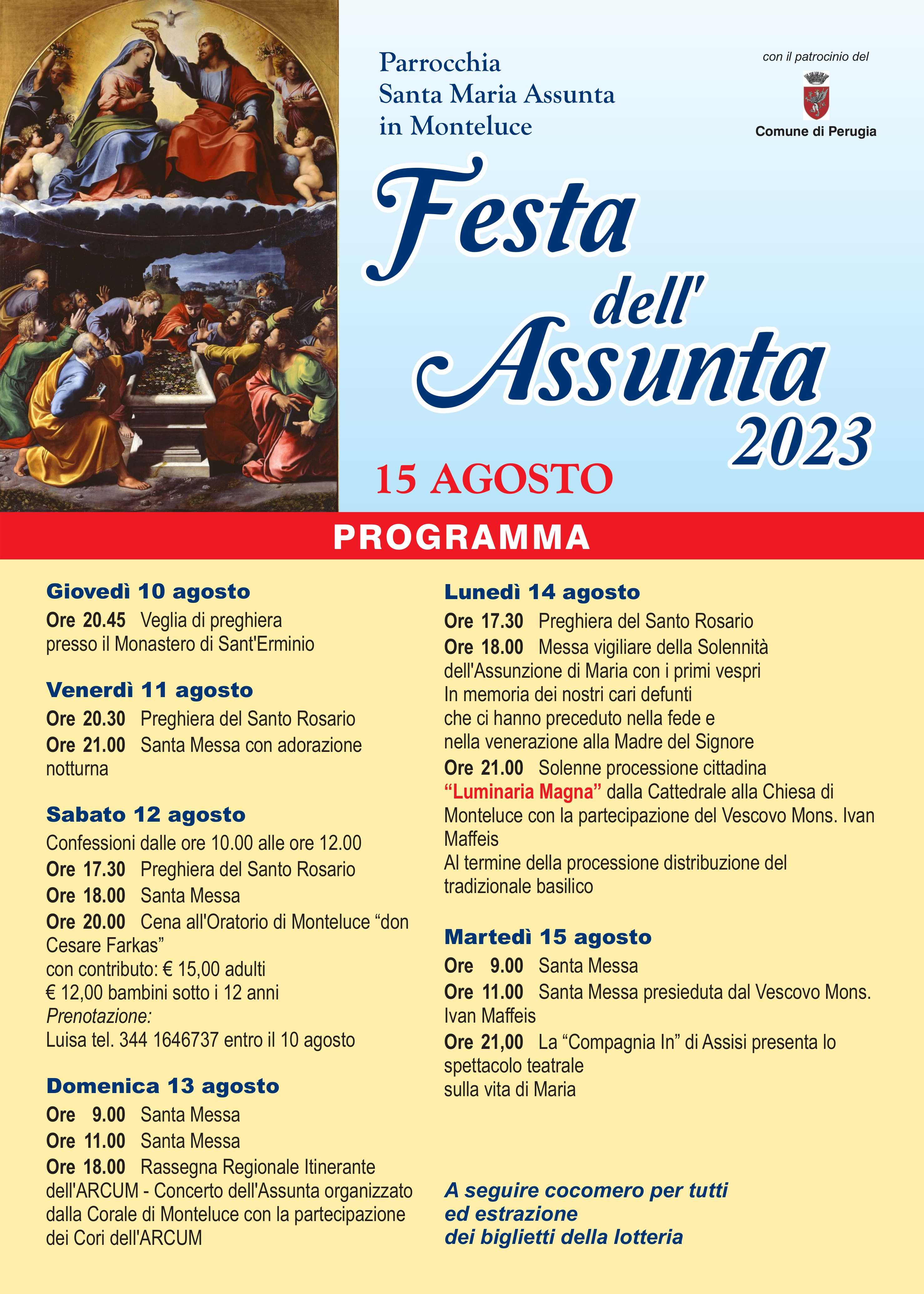 programma assunta