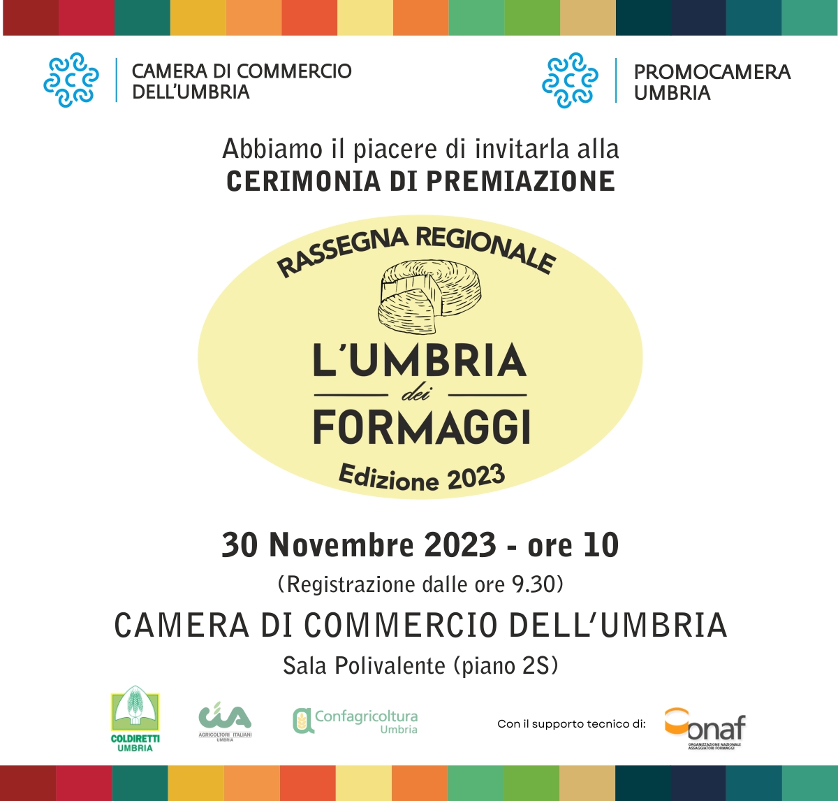 umbria dei formaggi 2023 invito premiazione ok