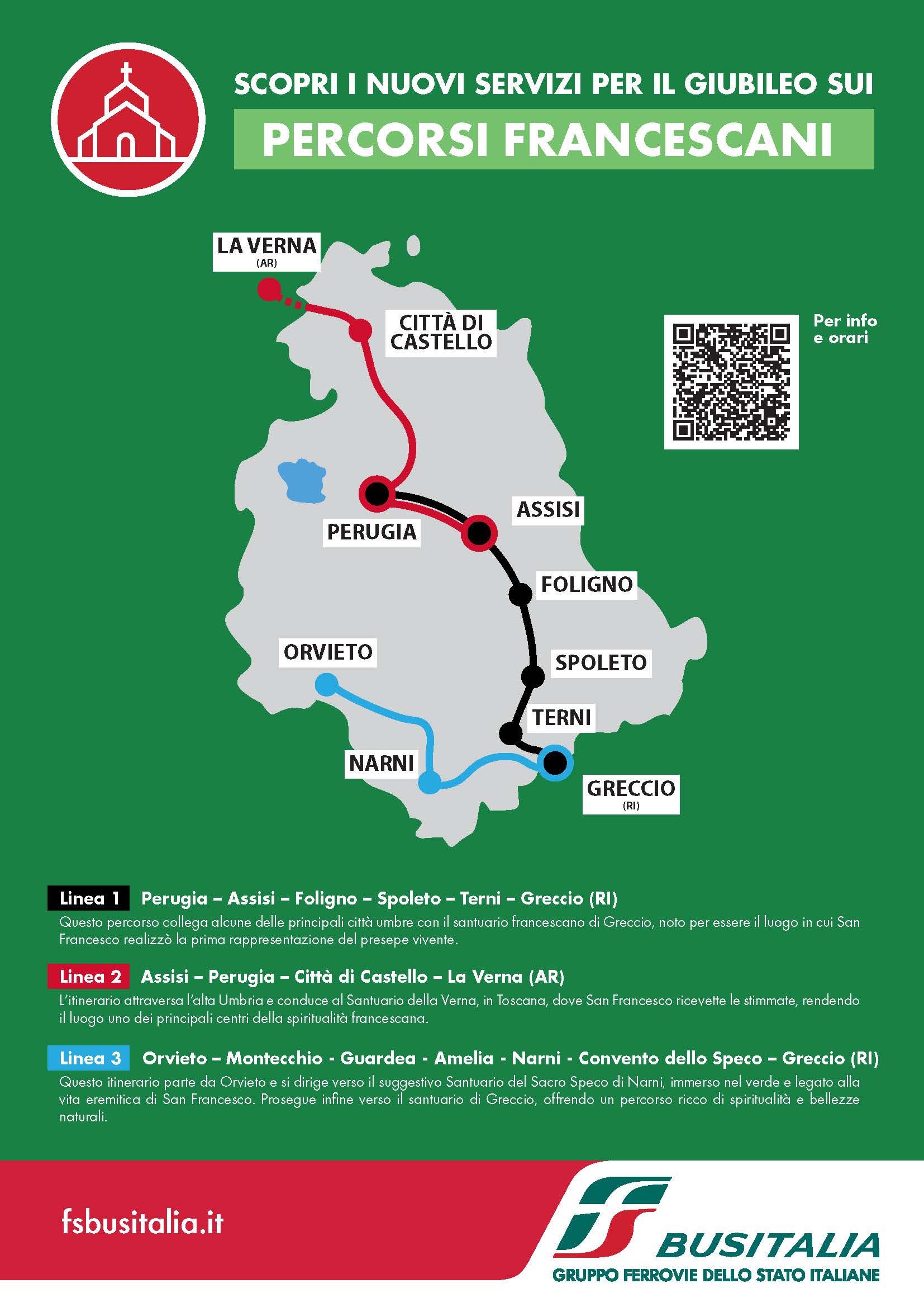 Linee Percorsi Francescani Pagina 1