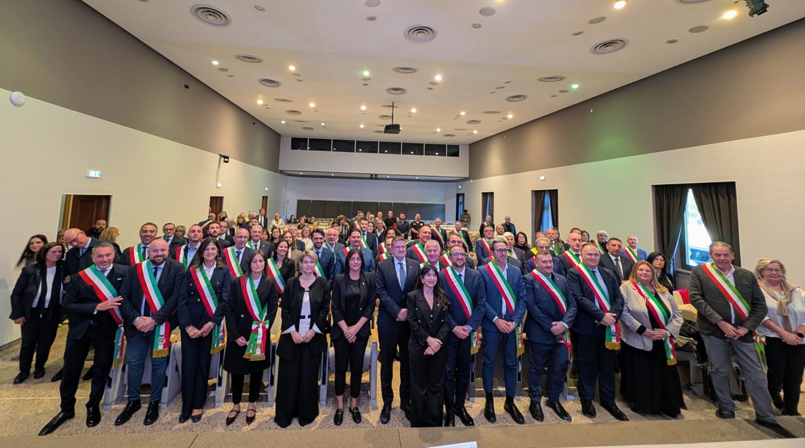 Proietti Stoppini e autorità abruzzesi