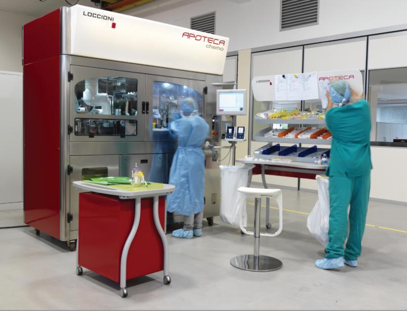 0909 034-Sistema automatizzato per la preparazione di chemioterapici APOTECAchemo