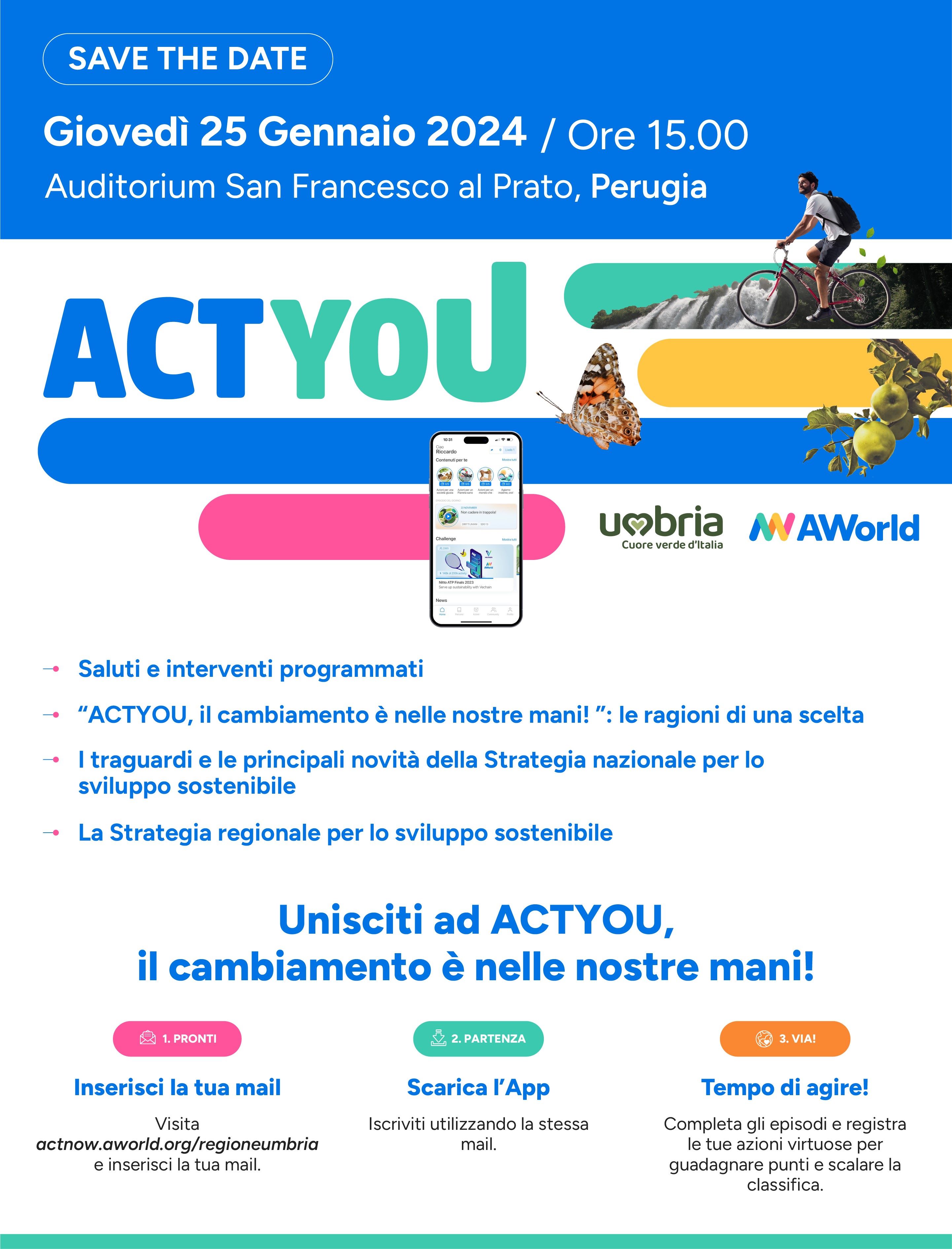 ACTYOU SAVE THE DATE 25GENNAIO 1