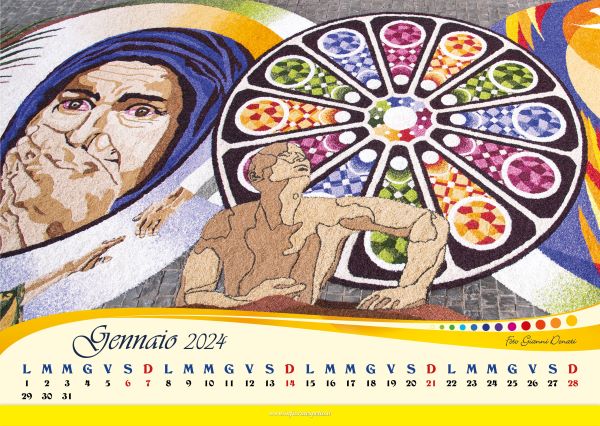 Calendario 2024 gennaio