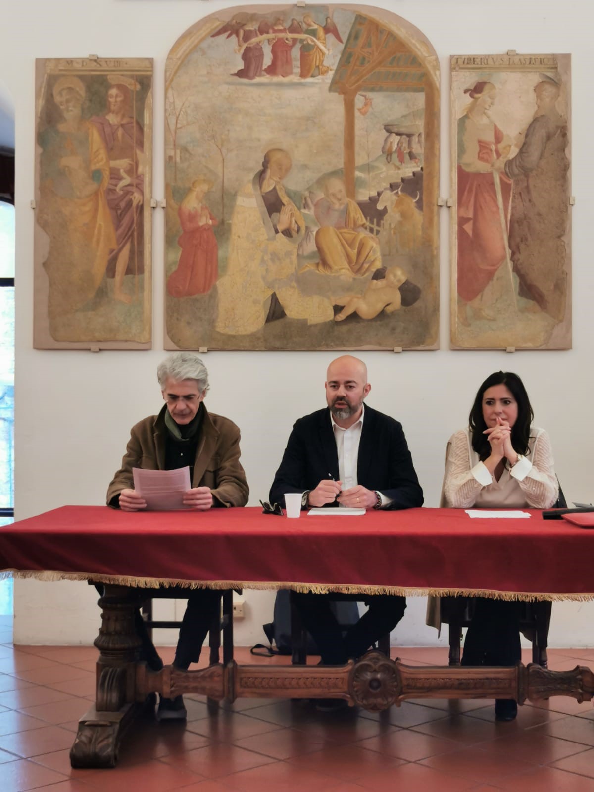Conferenza stampa 8 aprile 2024 foto