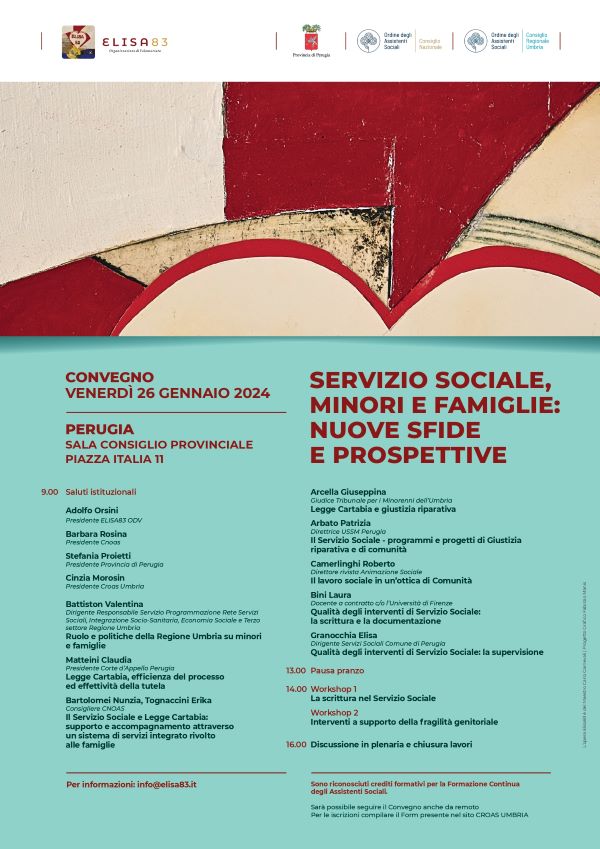 E83 Convegno locandina