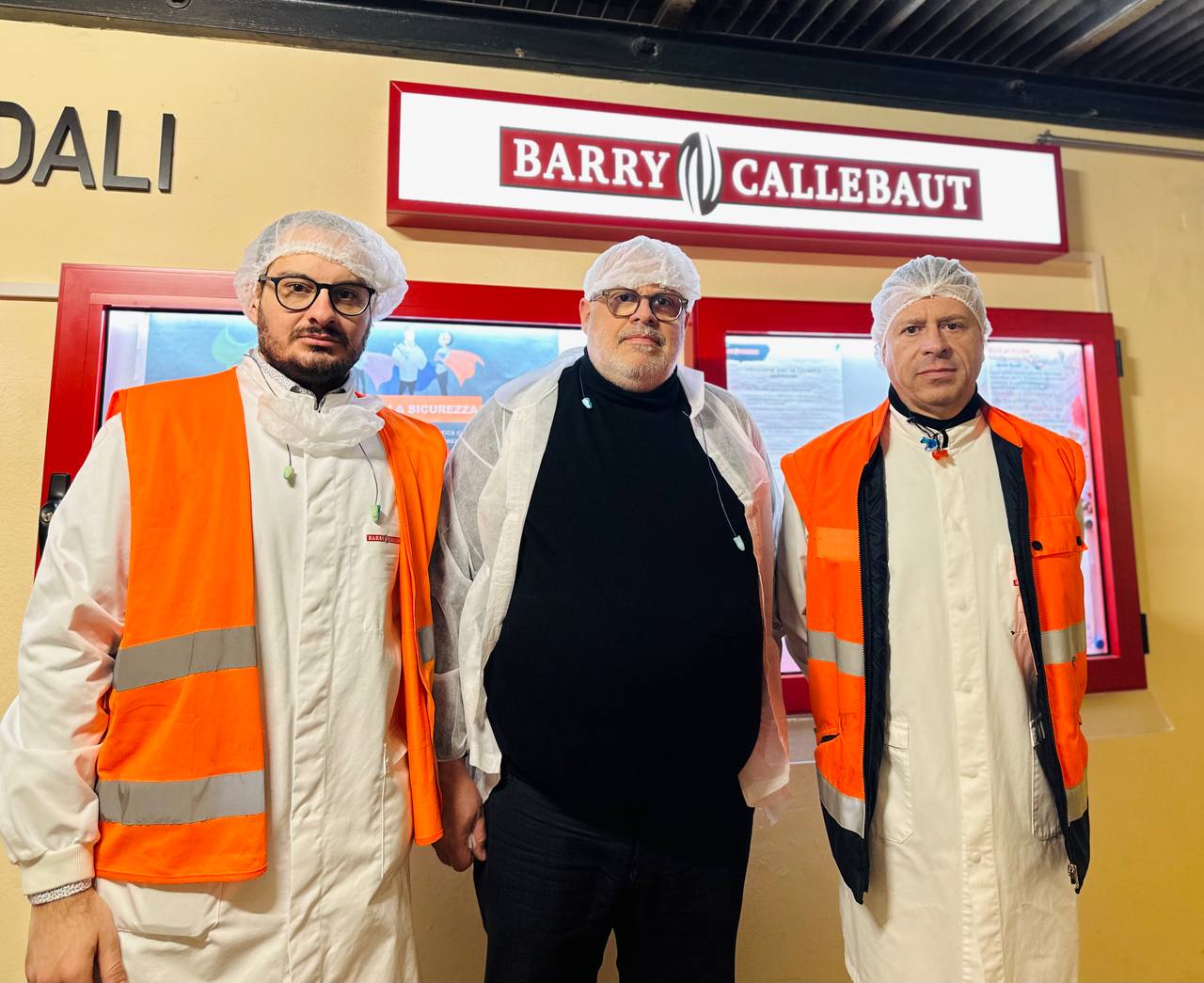 Fioroni visita BarryCallebaut