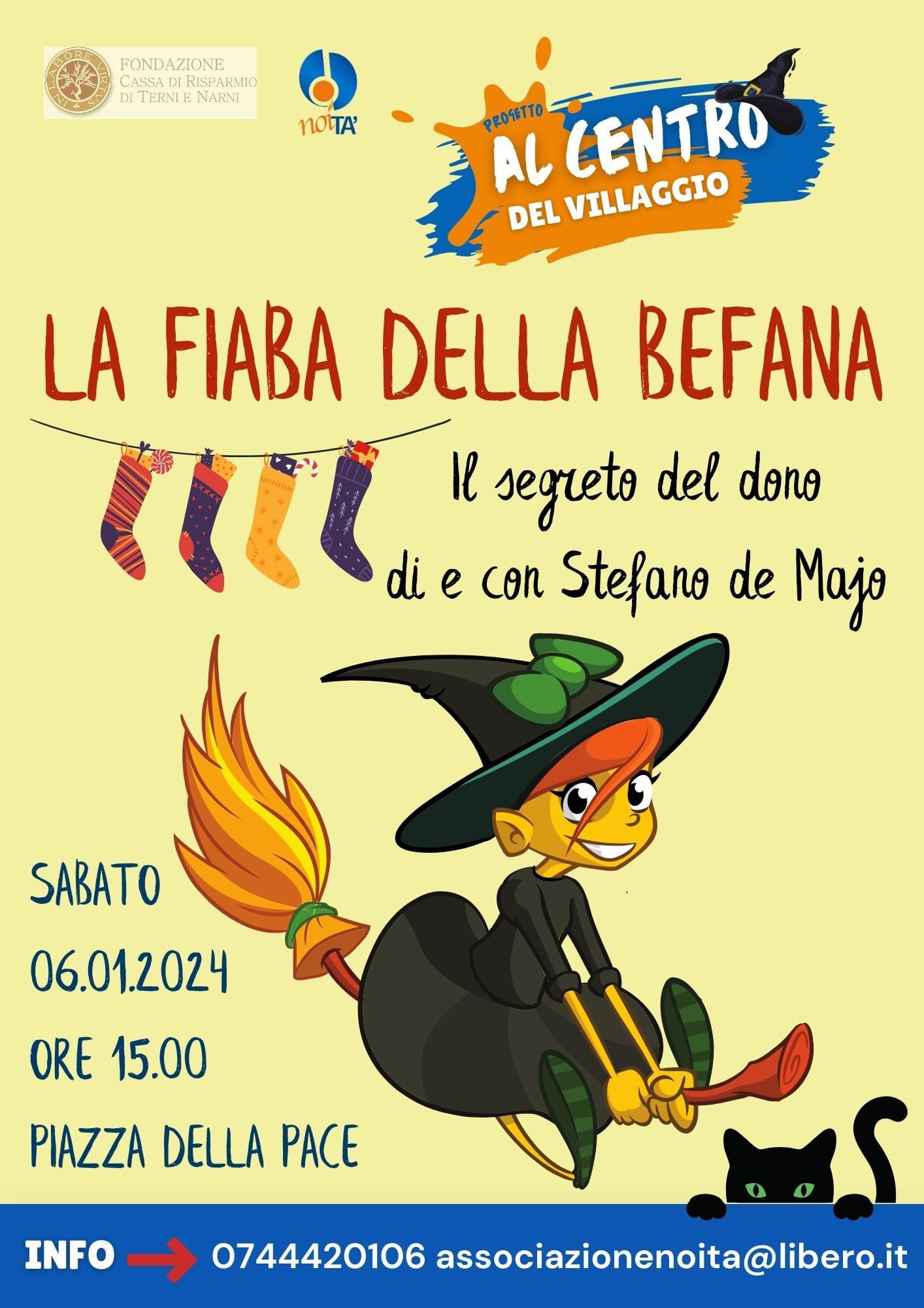 La befana a piazza della Pace