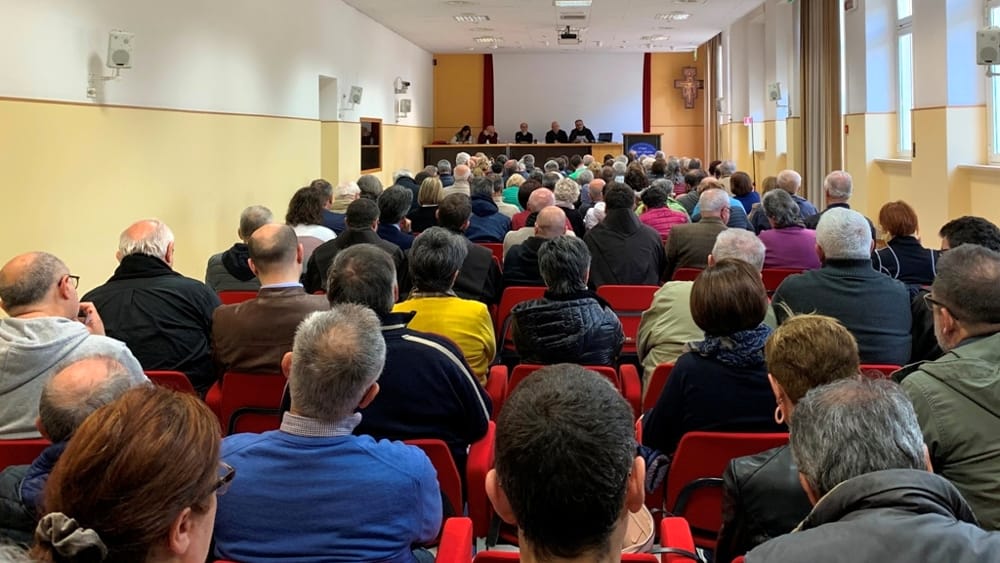 Partecipanti a Giornata formativa volontari Caritas parrocchiali 2019 al Centro Mater Gratiae Perugia 