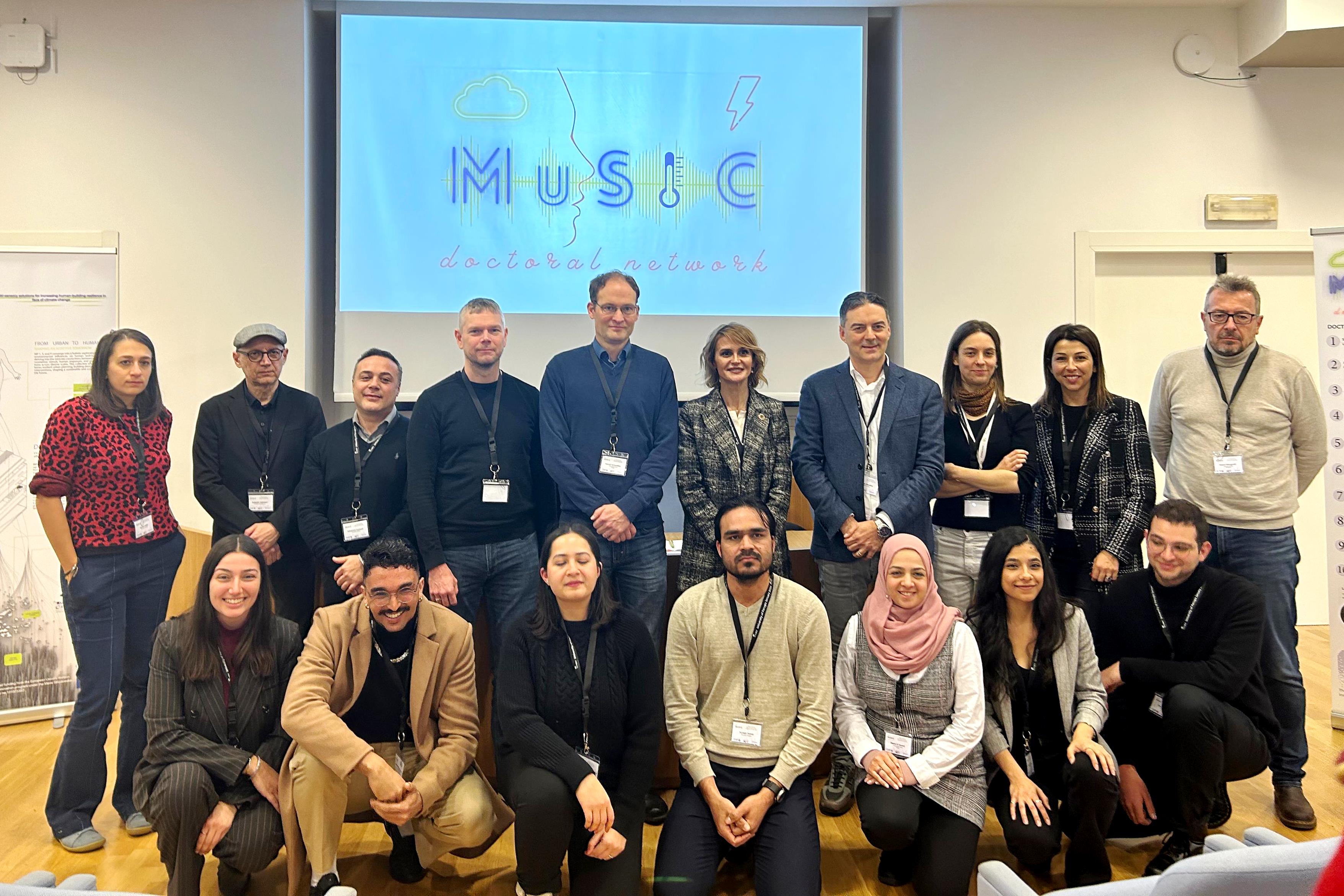 Partecipanti al Music 1st Training Week di Perugia