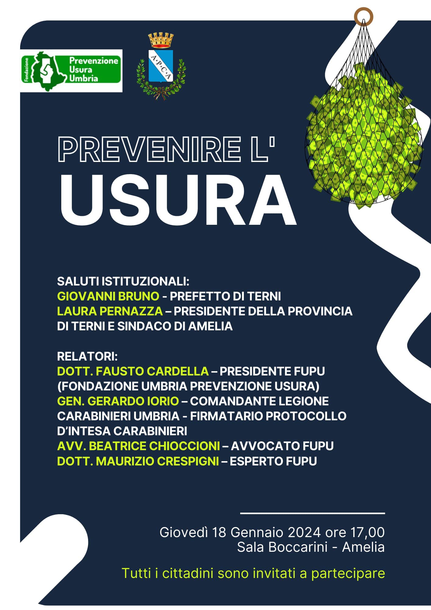 amelia locandina usura