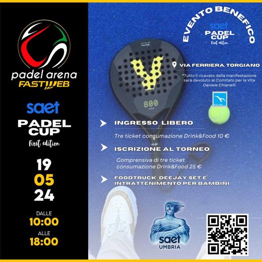saet padel cup locandina