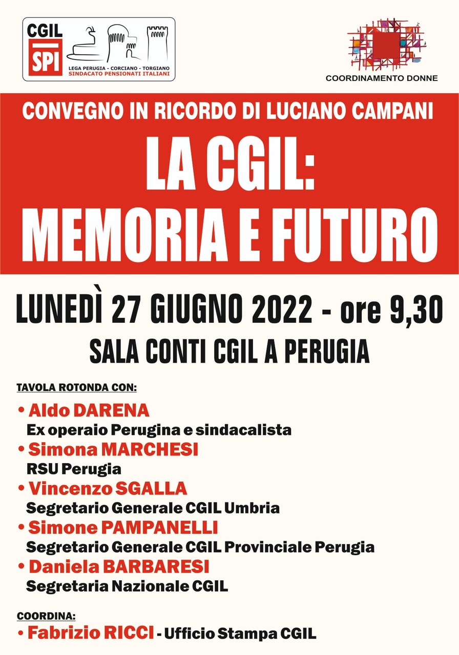 Cgil memoria Campani