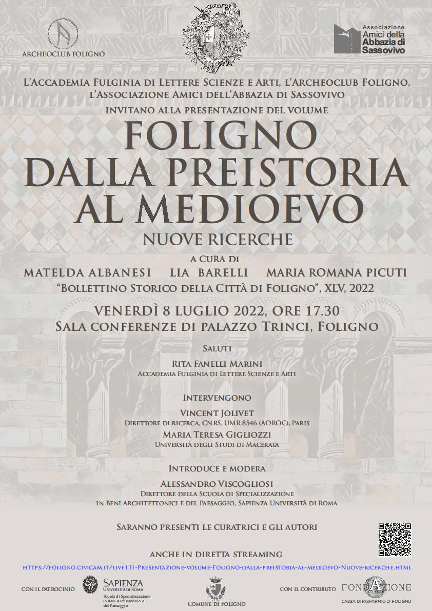 FolignoDallaPreistoriaalMedioevo