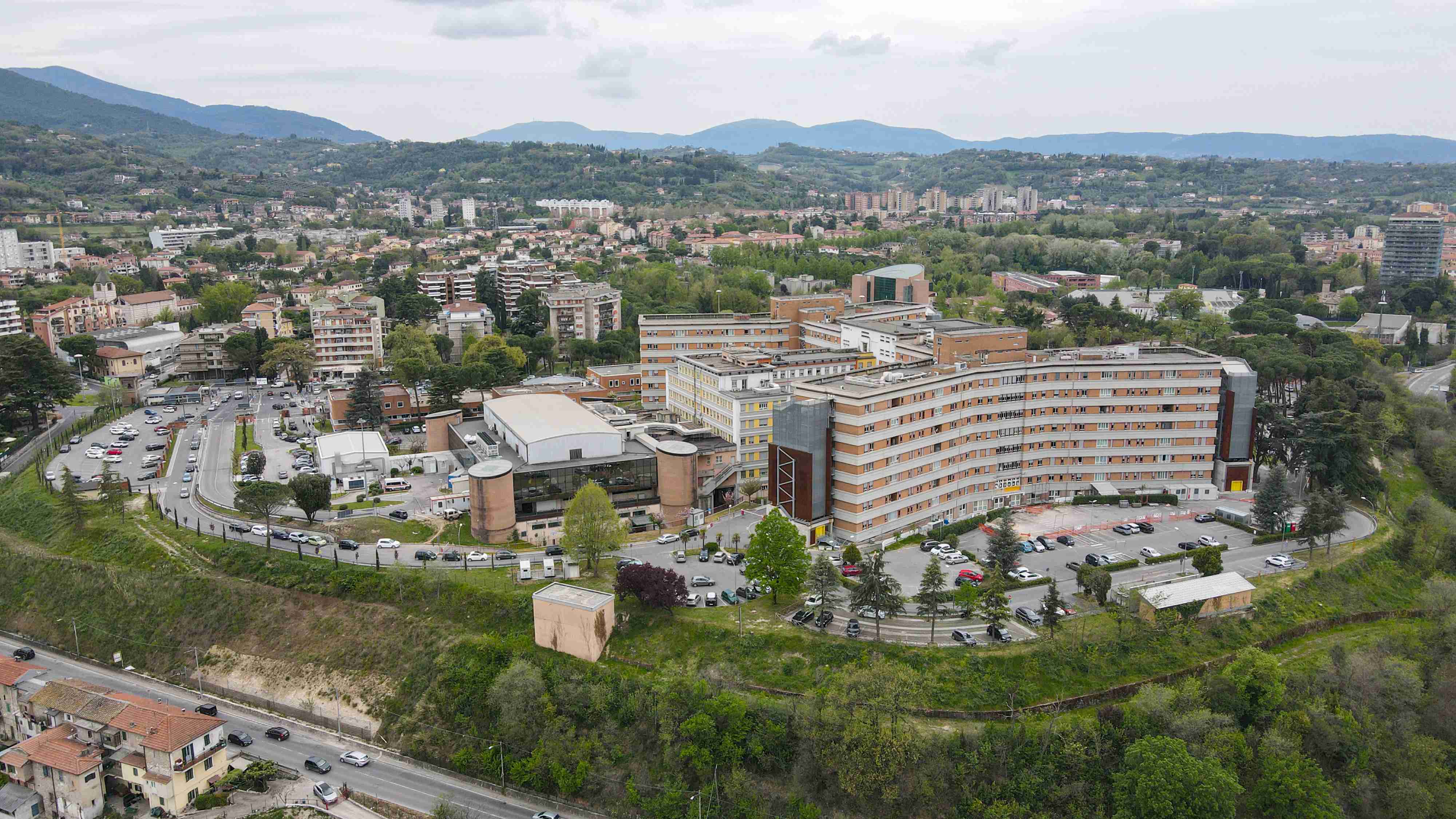 Foto aerea Ospedale di Terni