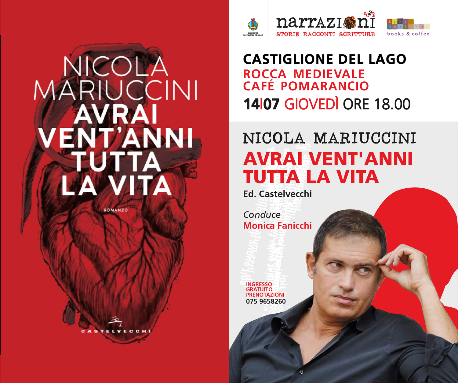 Narrazioni 2022 Avrai ventanni tutta la vita Mariuccini locandina