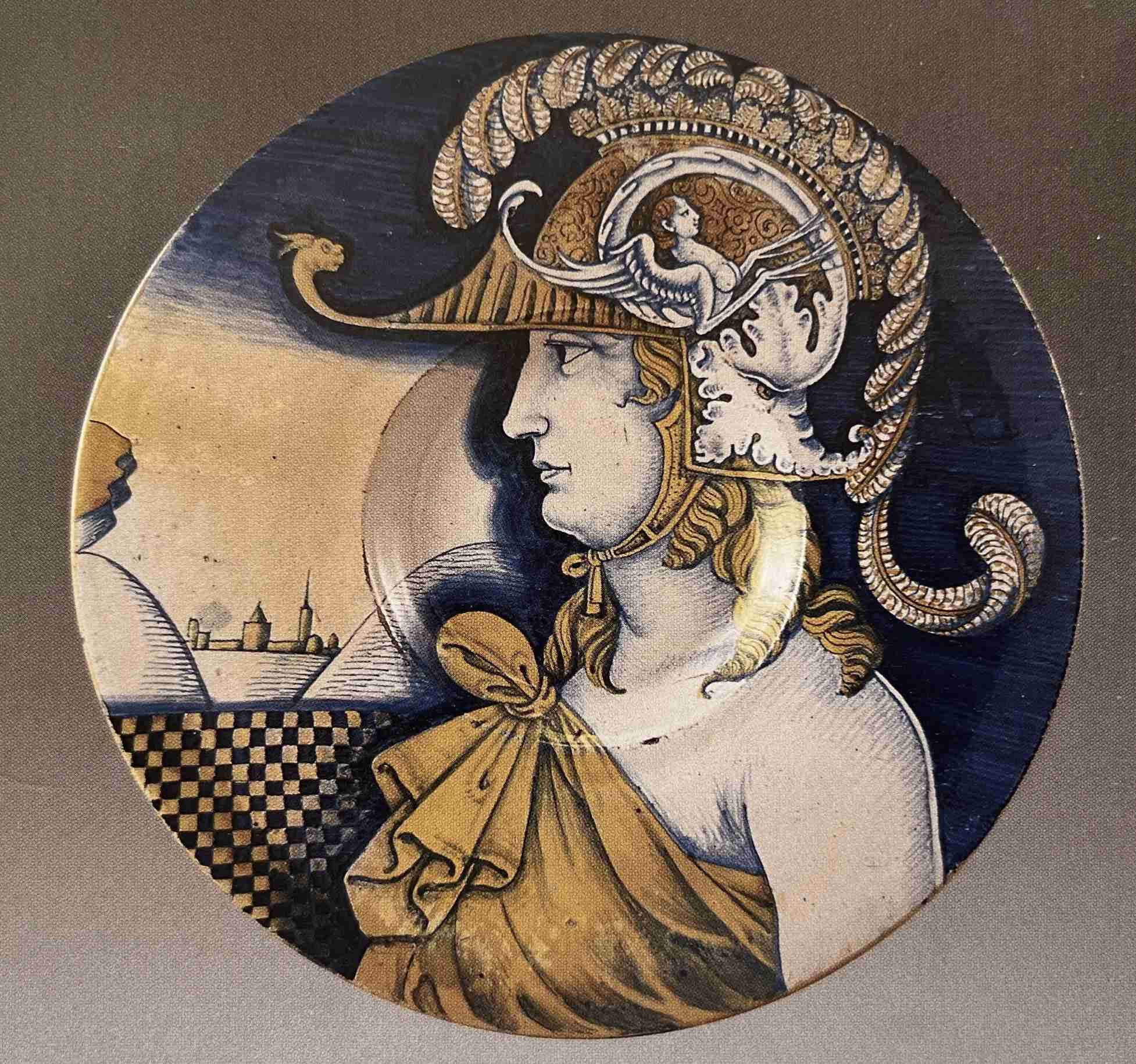 PERUGINO CERAMICA RINASCIMENTALE MUSEO DEL LOUVRE