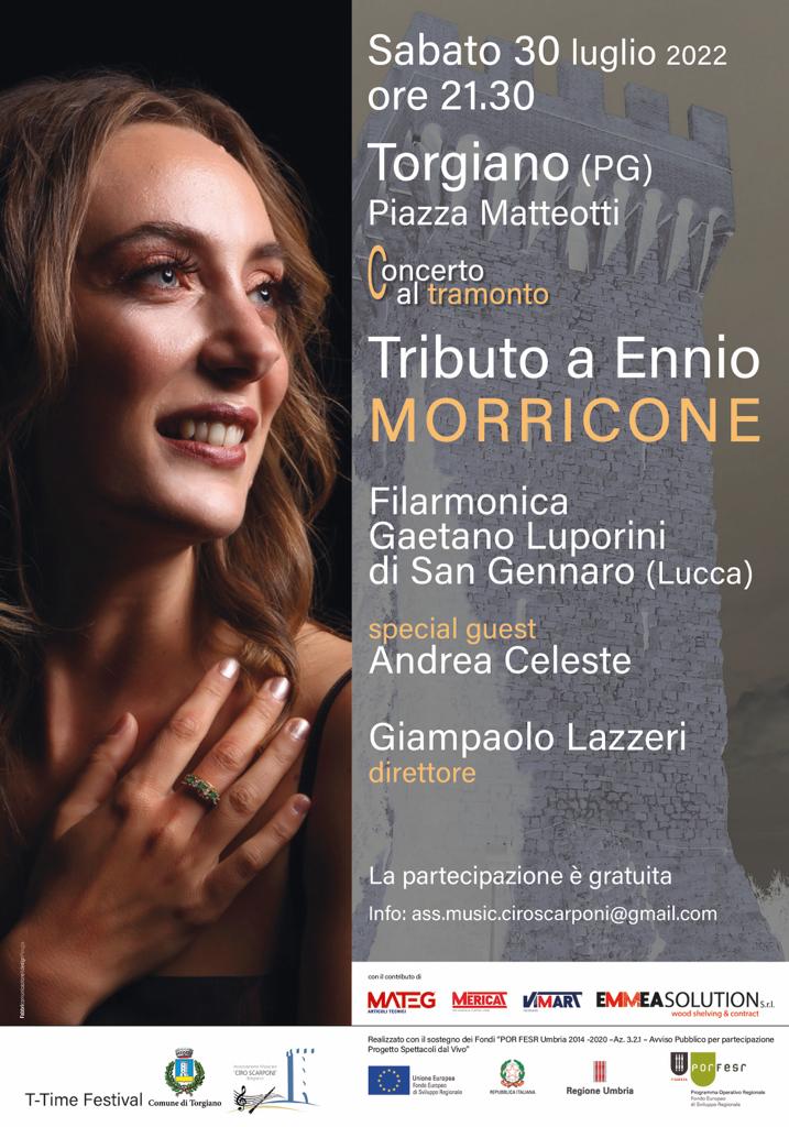 Tributo a Ennio Morricone 30.07.2022 locandina