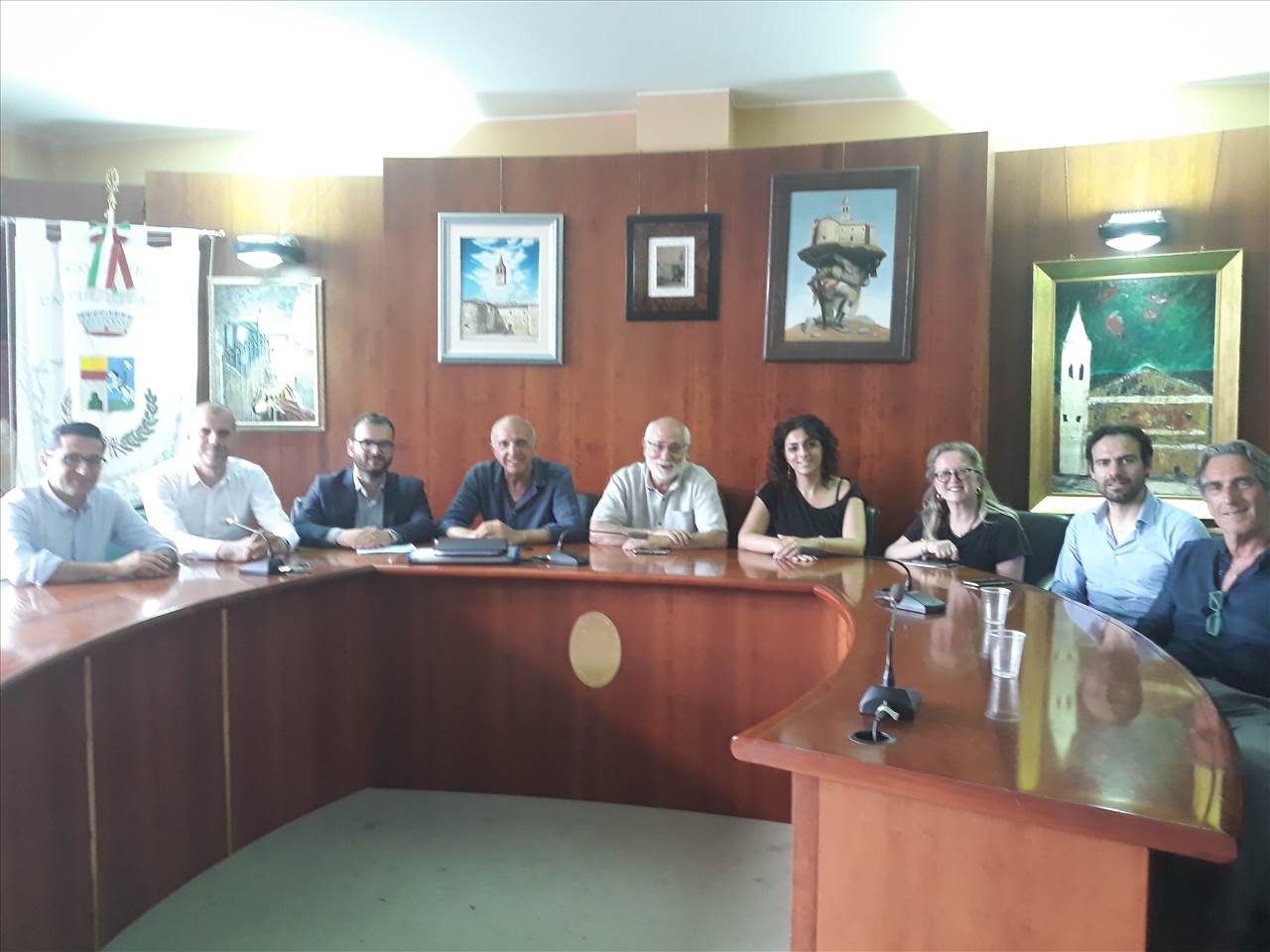 la giunta dell Unione dei Comuni dell Olio e del Sagrantino0