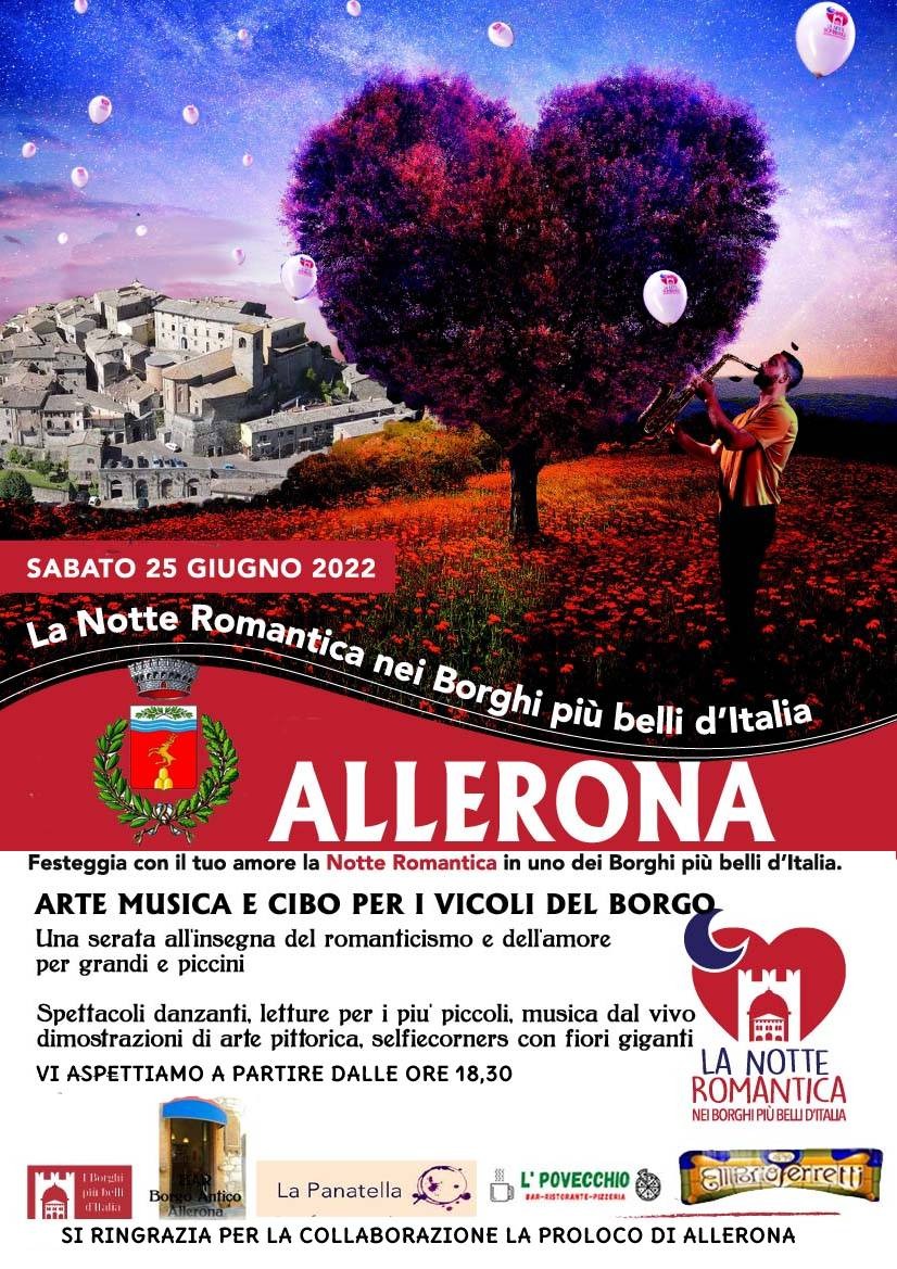 notte romantica allerona