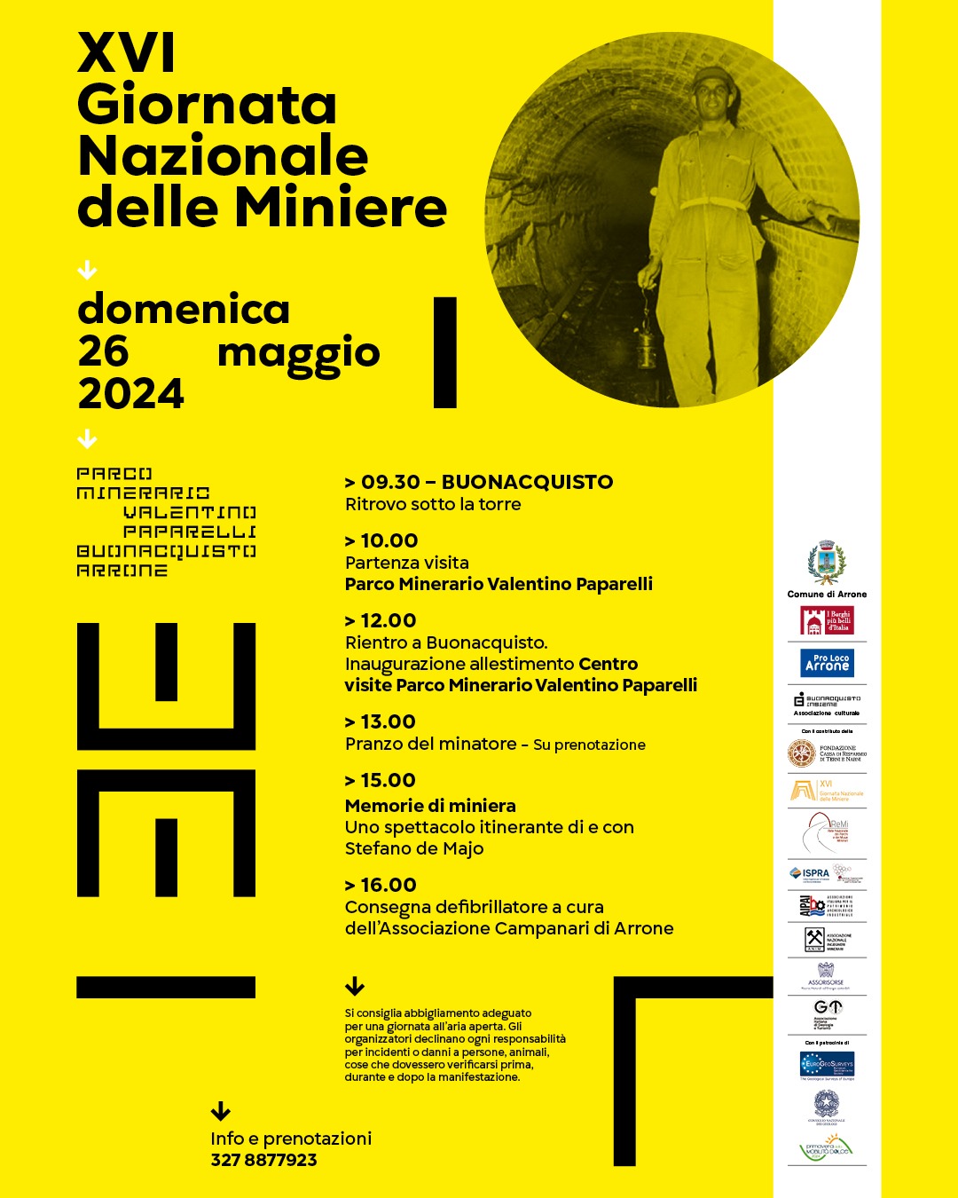 26 Maggio Giornata della Miniera Buonacquisto TR