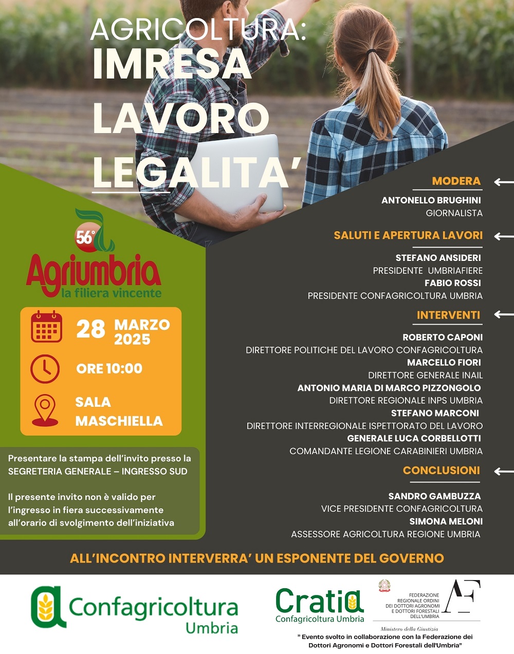 CONVEGNO 28 MARZO LAVORO