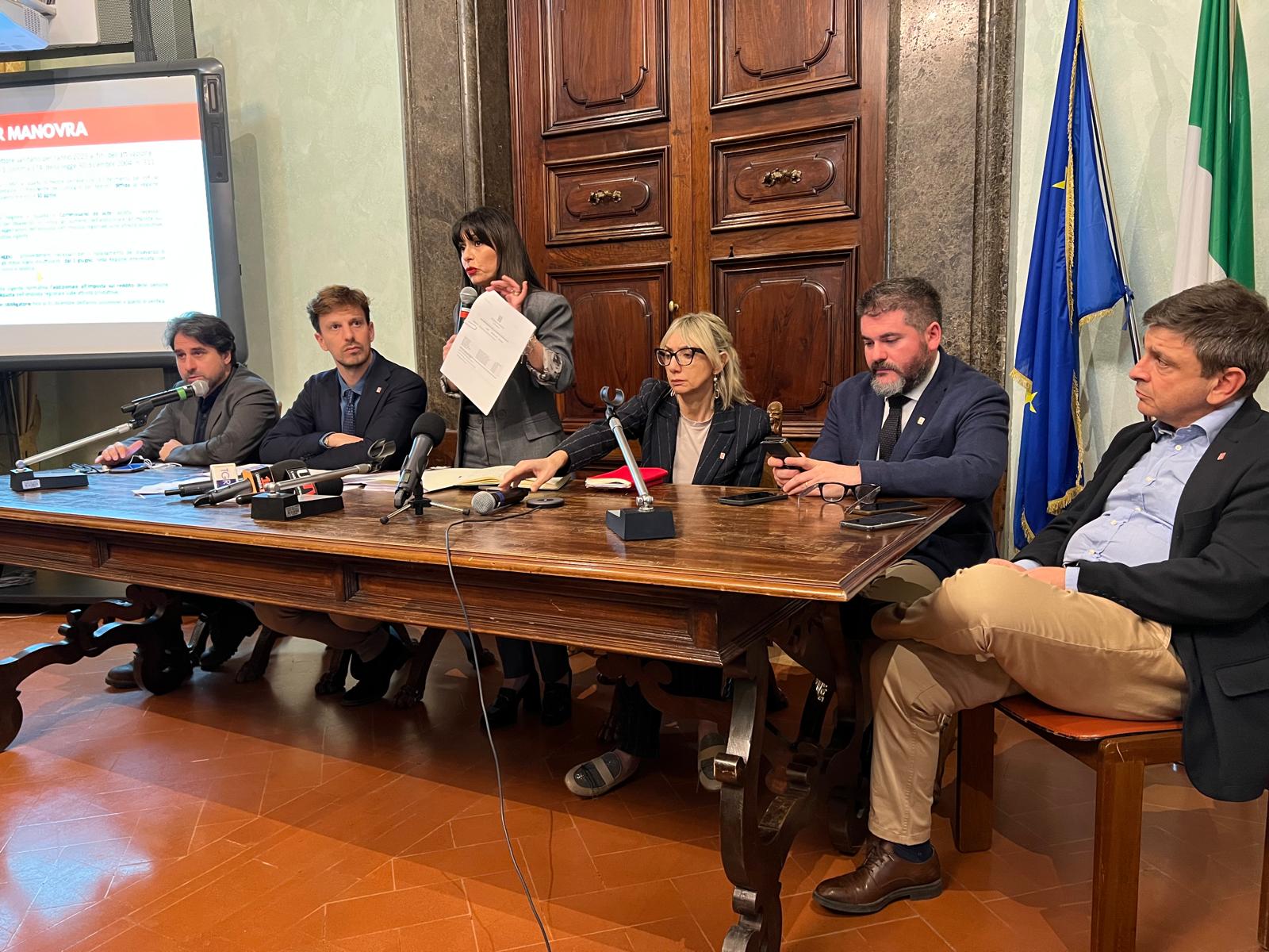 Giunta Regione Umbria Conferenza Stampa