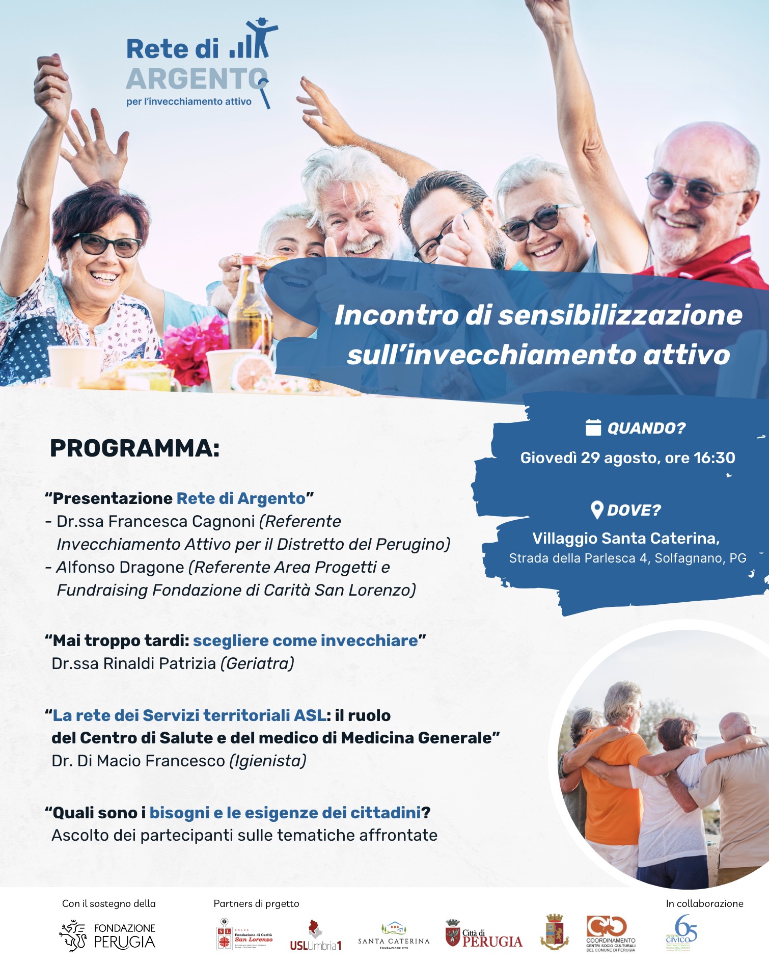 Incontro invecchiamento attivo