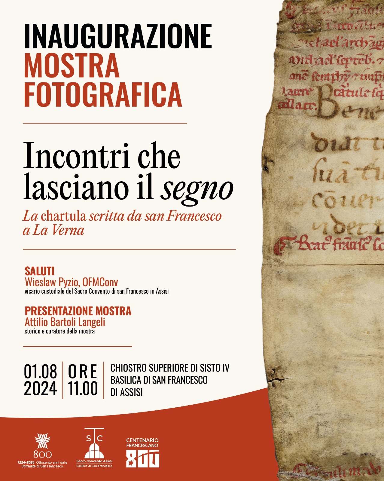 Mostra chartula grafica