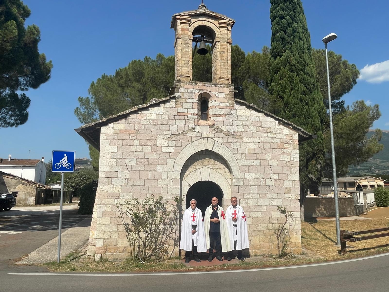 Santa Maria Maddalena di Rivotorto di Assisi con Templari OggiTempalri Chiesina rivotorto