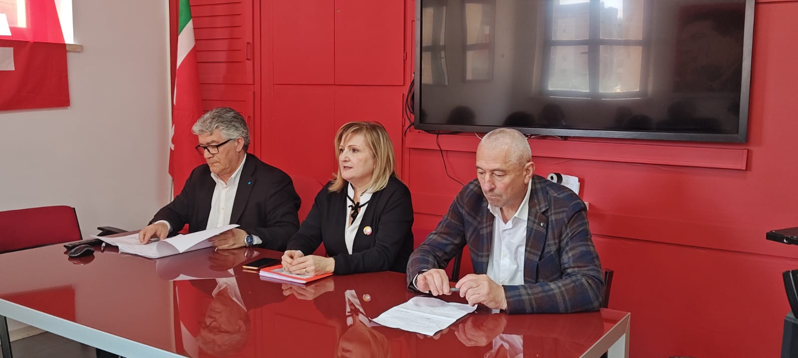 conferenza Cgil Cils Uil su sanita e manovra regionale 2