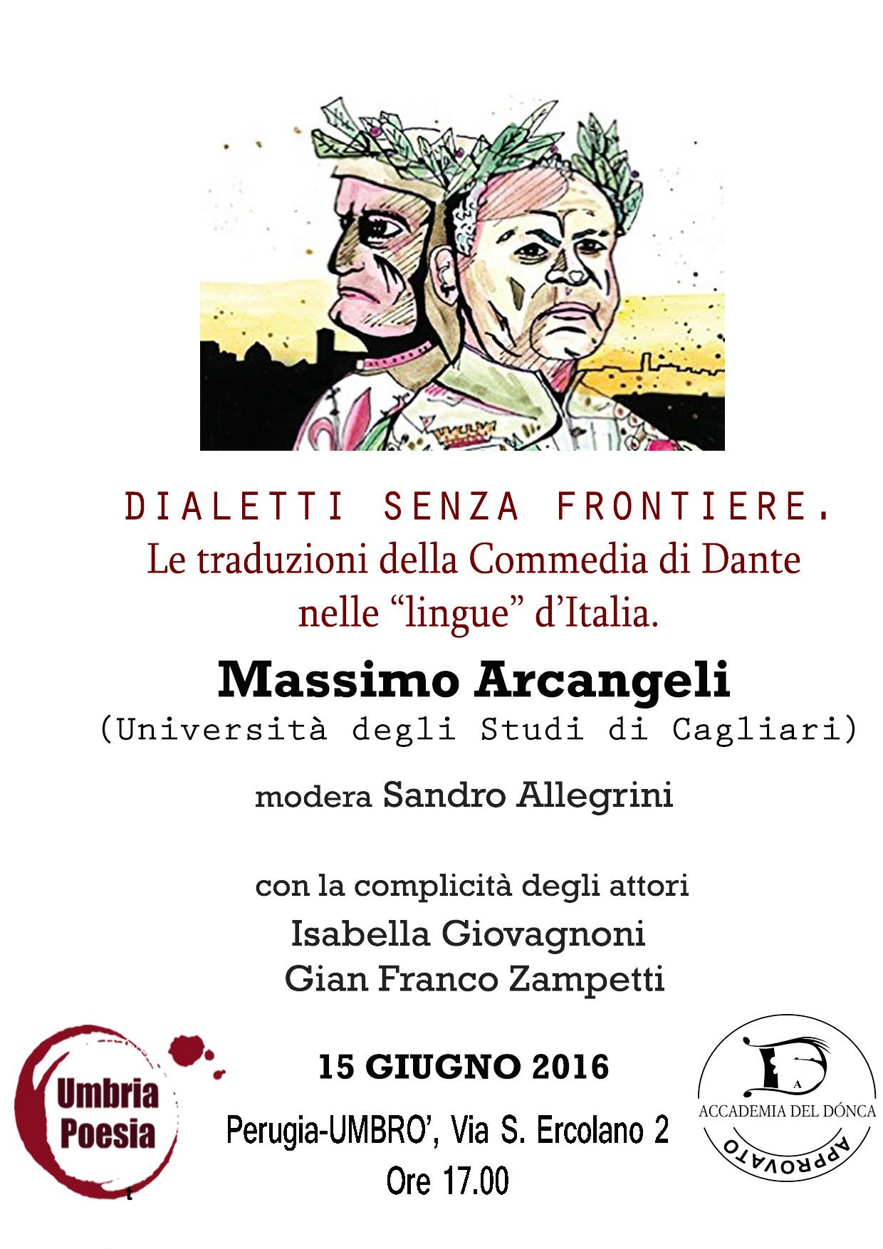 1dialetti senza frontiere Arcangeli Allegrini Umbrò