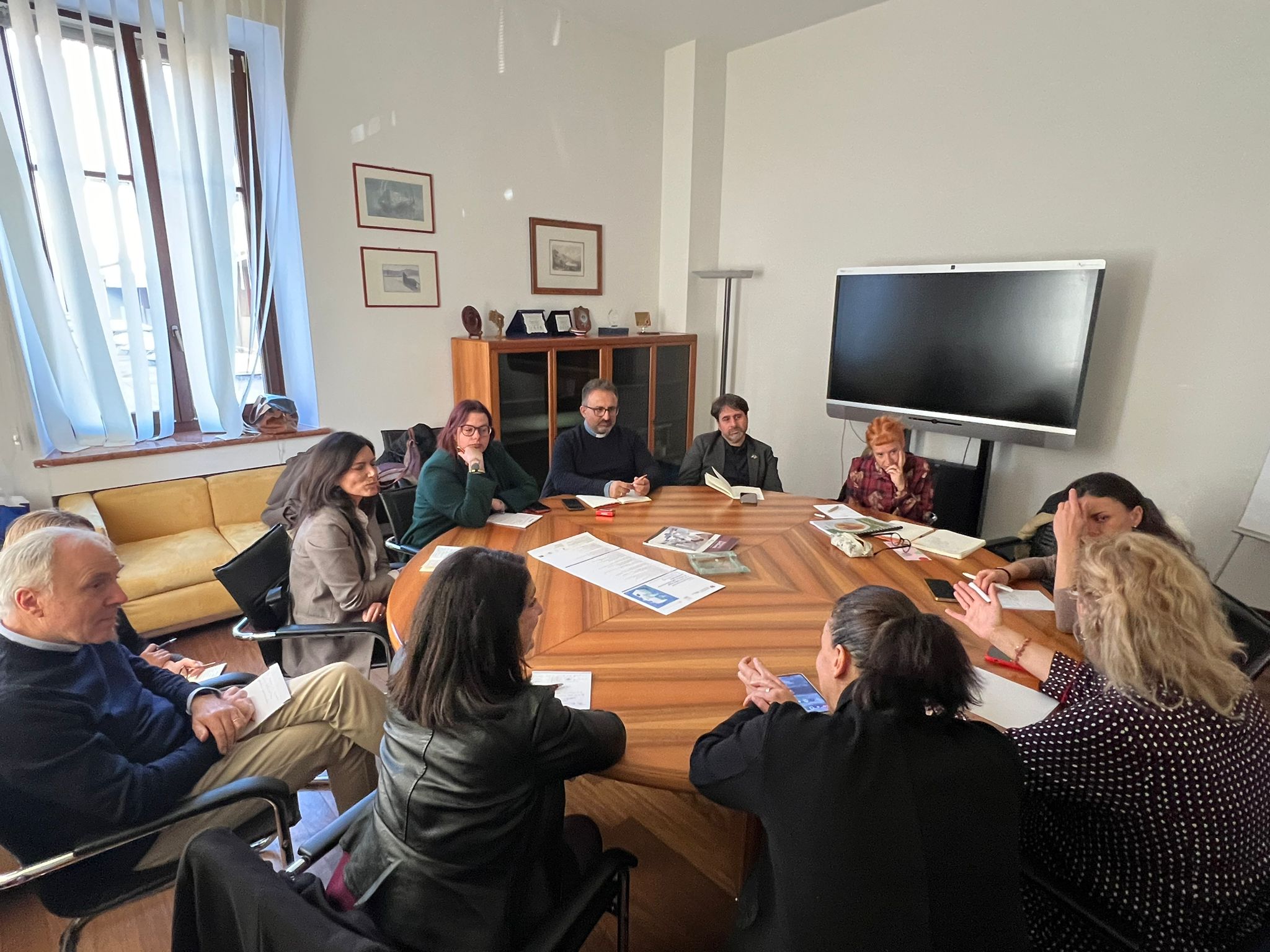 Assessore Barcaioli a Trento