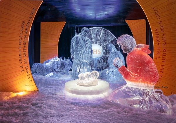 Presepe di ghiaccio 2025